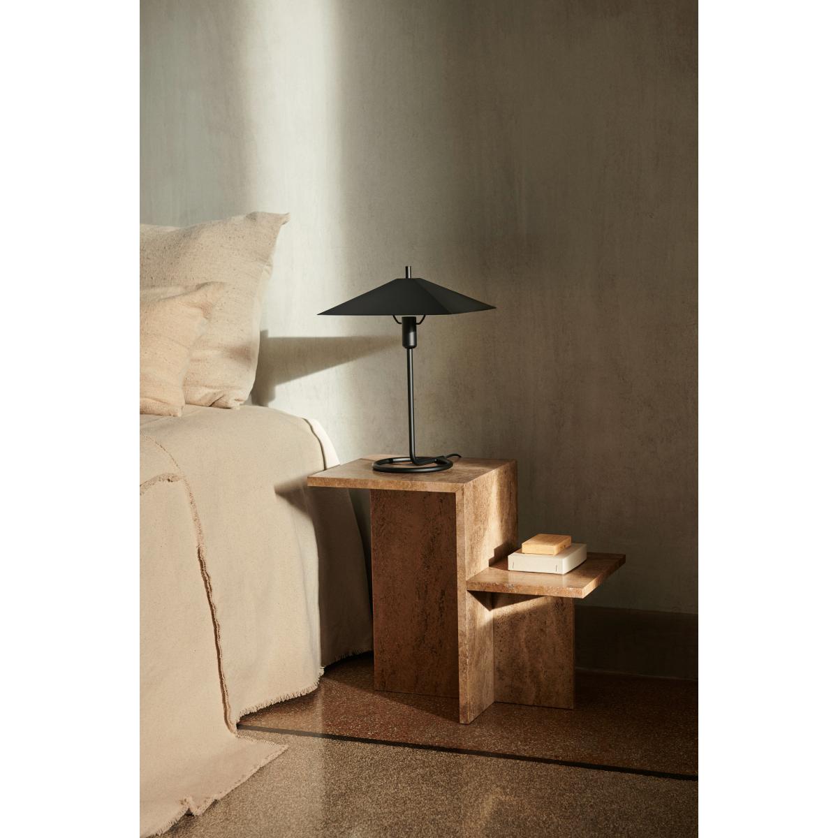 ferm LIVING Filo square table lamp Black-black – image 3
