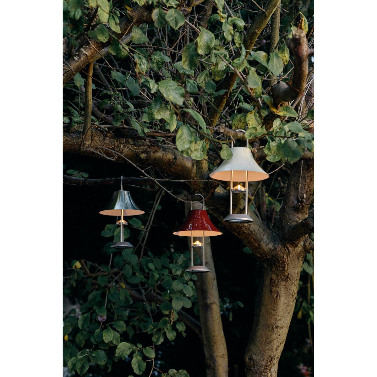 HAY Mousqueton portable table lamp 30.5 cm Oyster white – image 7