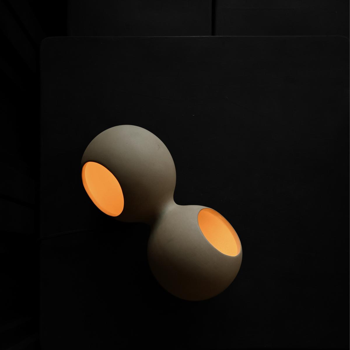 101 Copenhagen Le Deux table lamp 15x32 cm Sand – image 2