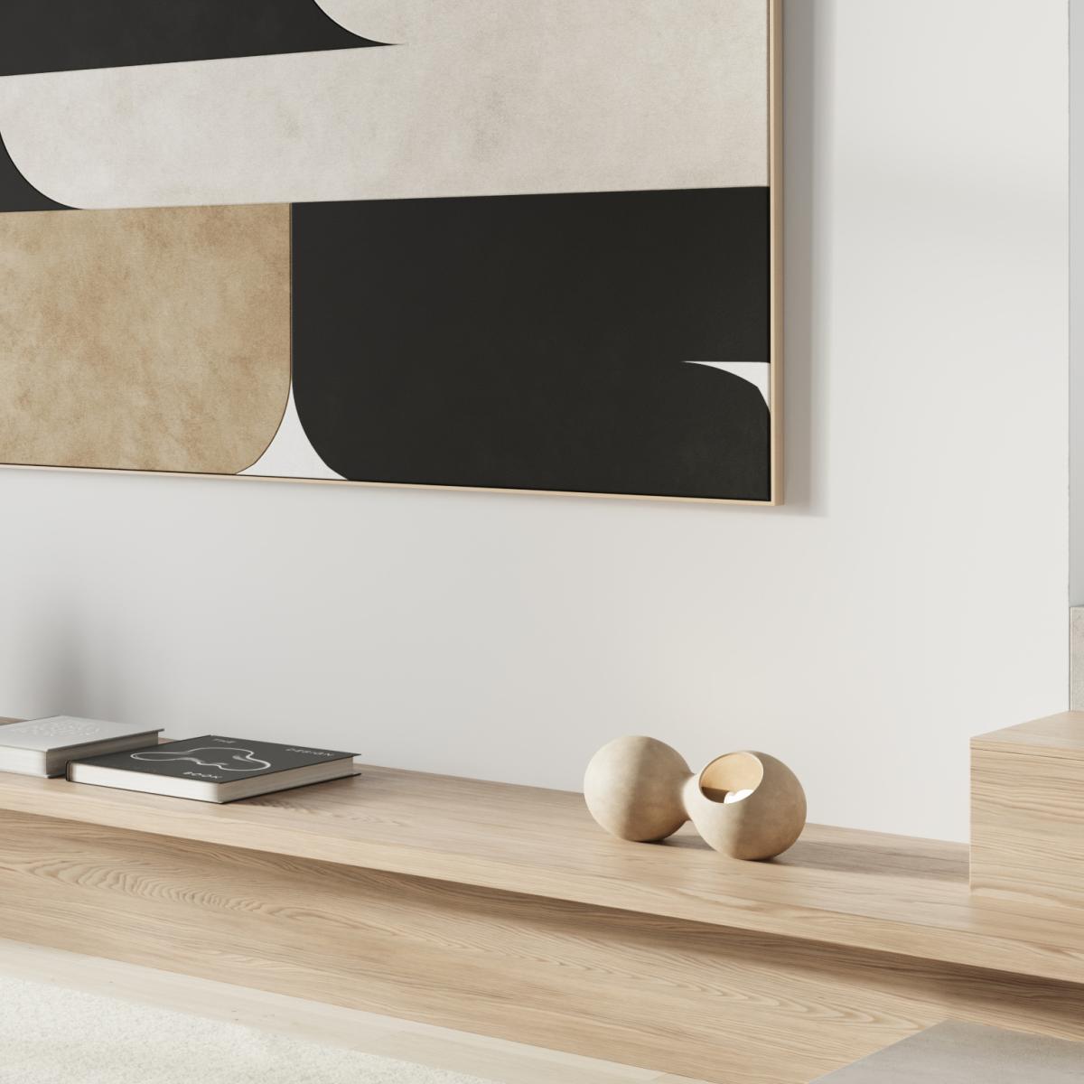101 Copenhagen Le Deux table lamp 15x32 cm Sand – image 5