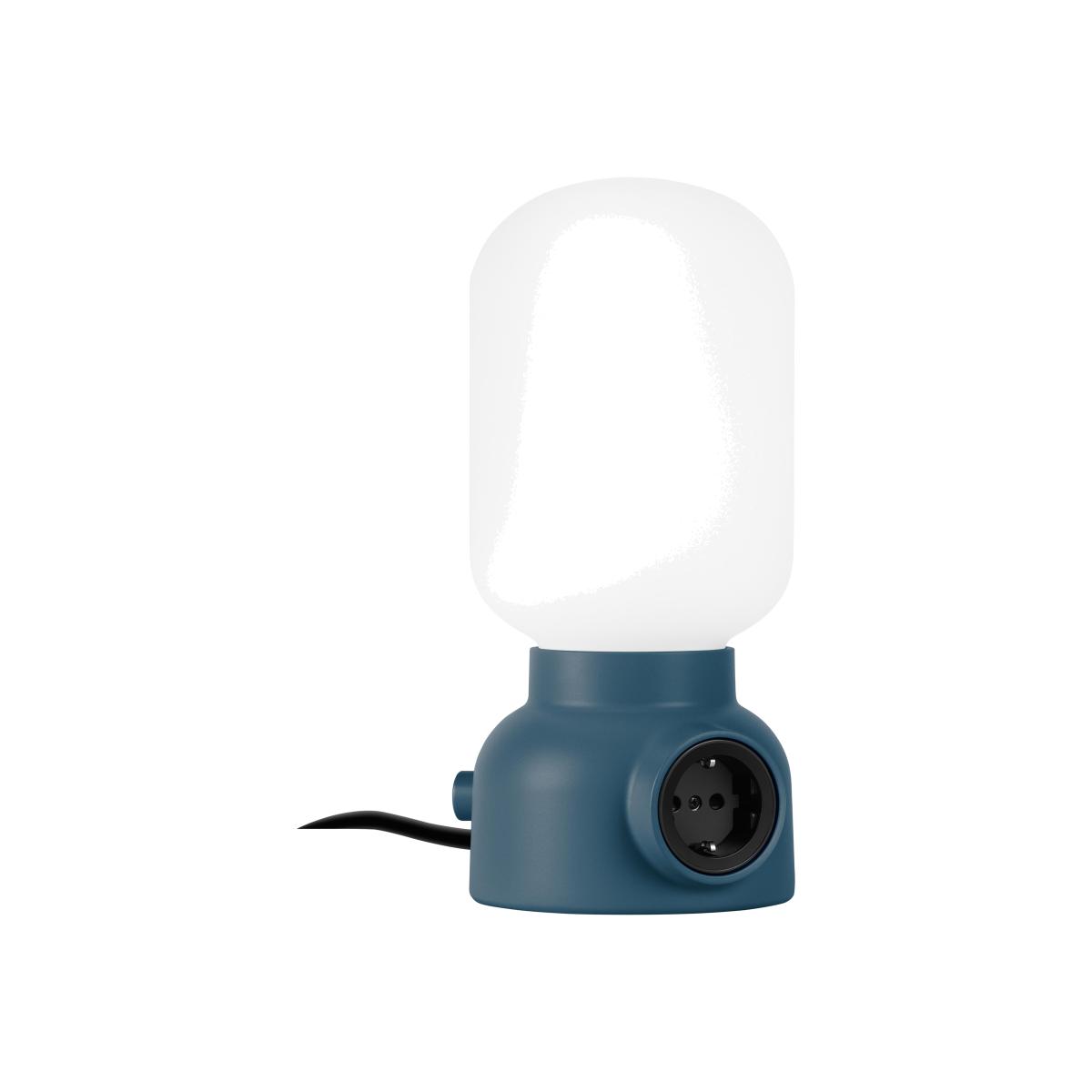 Plug Lamp petrol (blue) – image 1