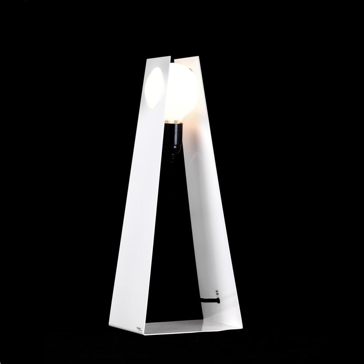 Glasgow white table lamp white – image 4