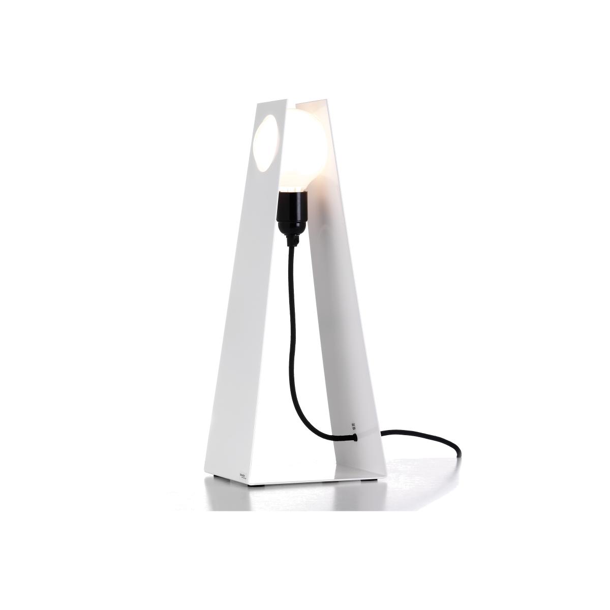 Glasgow white table lamp white – image 1