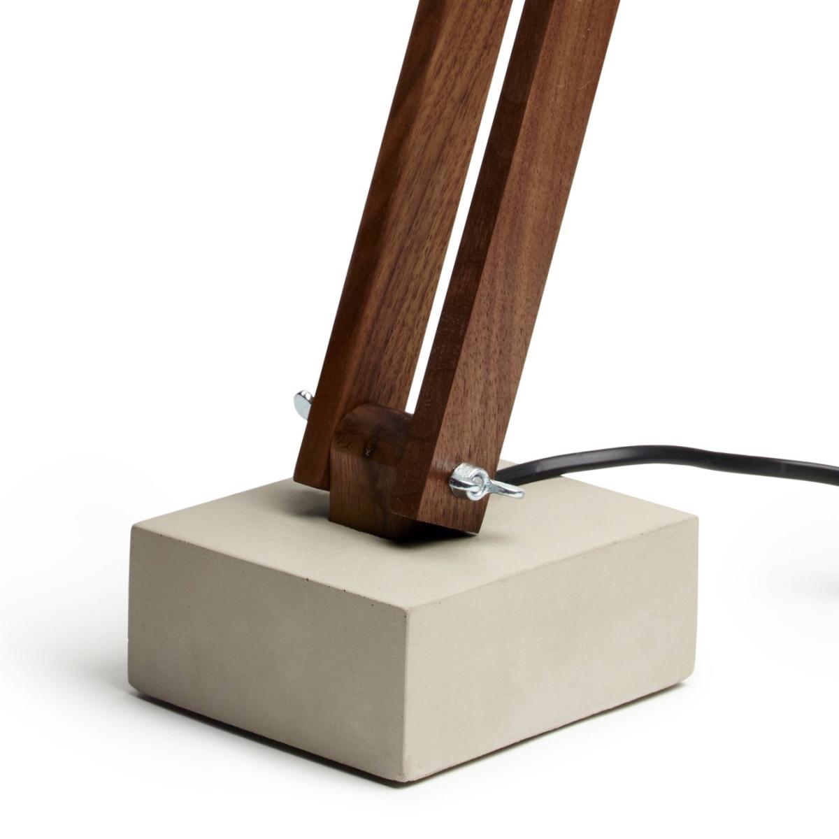 Tove Adman desk lamp concrete-walnut – image 2