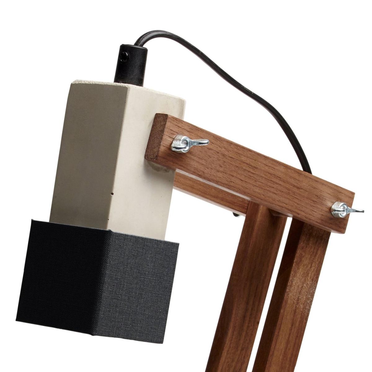 Tove Adman desk lamp concrete-walnut – image 3