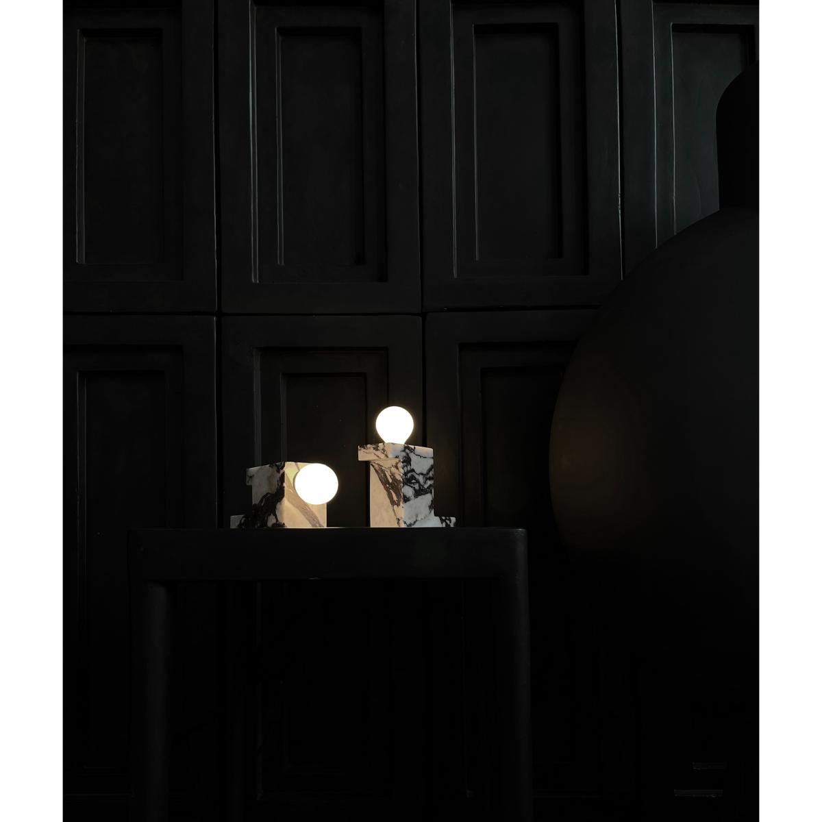 101 Copenhagen Brick high lamp 10.5x12.5 cm Calacatta – image 3
