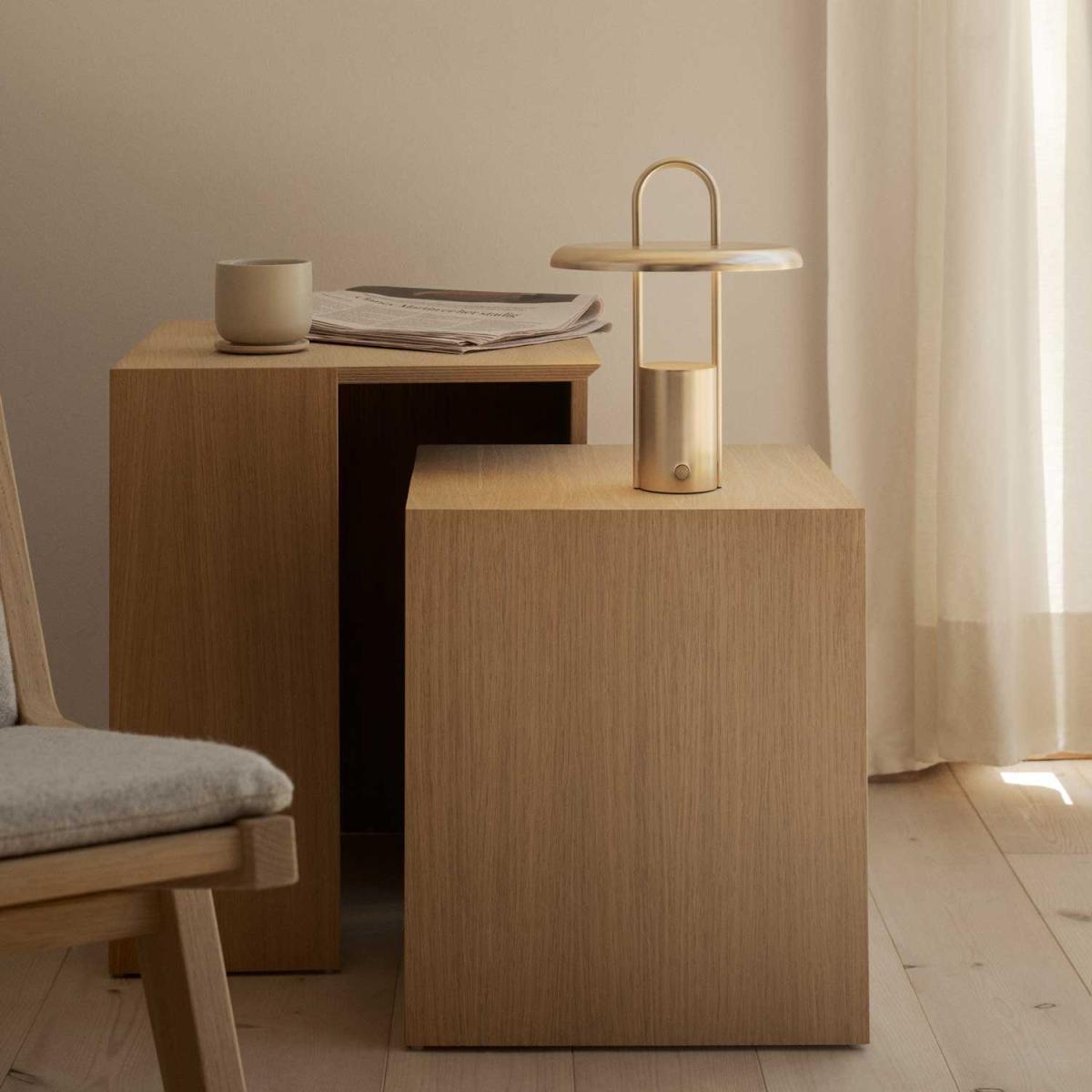 Stelton Pier LED-lamp portable 25 cm Brass – image 3