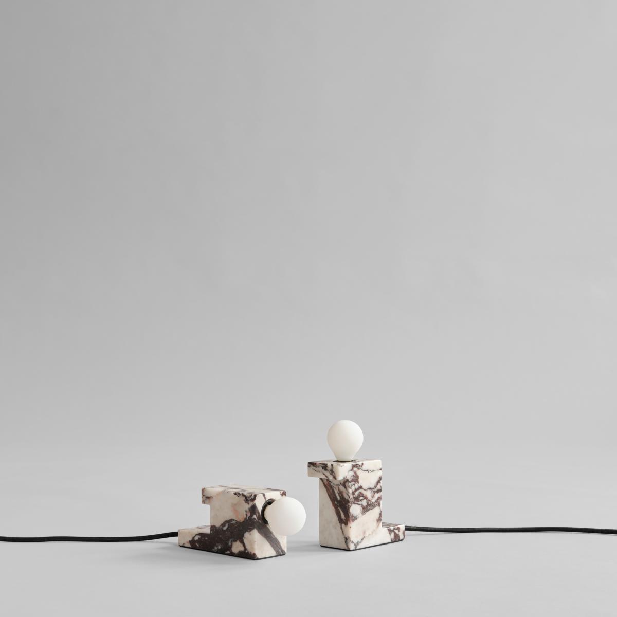 101 Copenhagen Brick low lamp 8x14 cm Calacatta – image 2