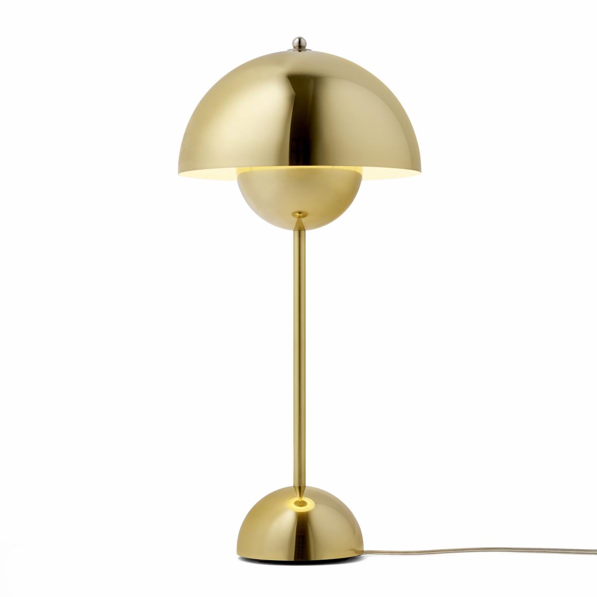 FlowerPot VP3 table lamp polished brass – image 2