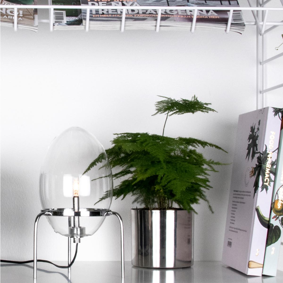 Globen Lighting Drops table lamp Black clear – image 3