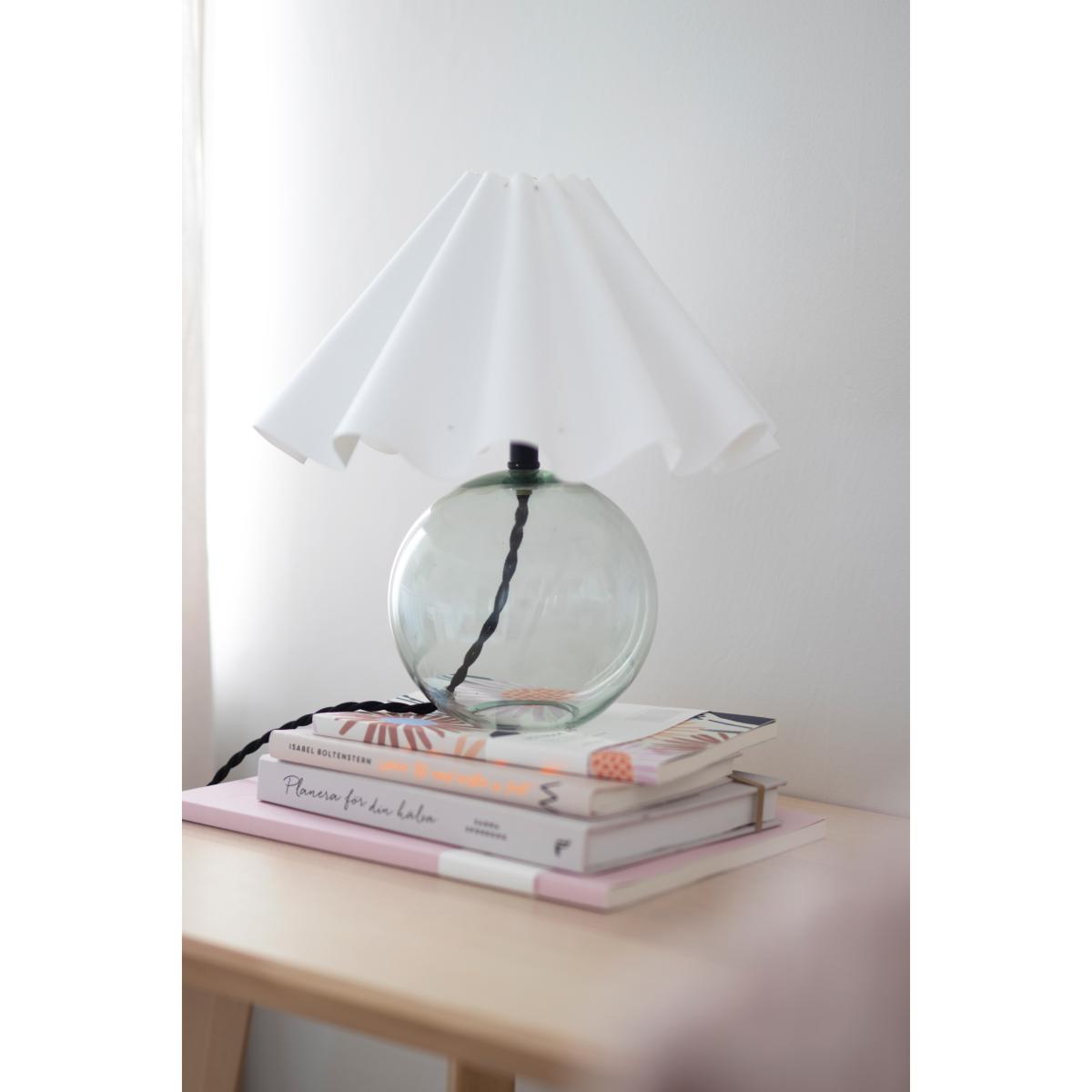 Judith table lamp Ø30 cm Green-white – image 2