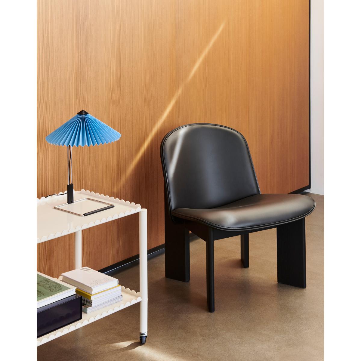 HAY Matin table table lamp Ø30 cm Placid blue-steel – image 6