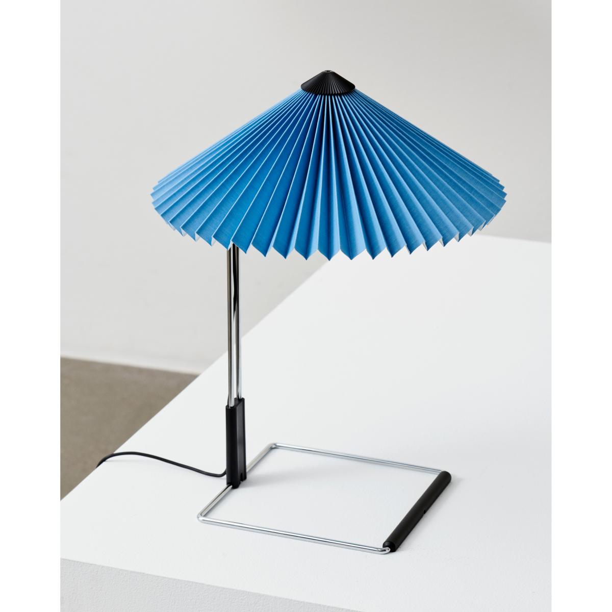 HAY Matin table table lamp Ø30 cm Placid blue-steel – image 7
