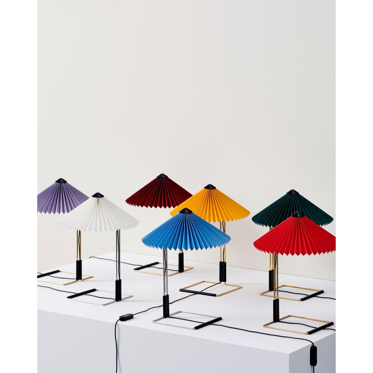 HAY Matin table table lamp Ø30 cm Placid blue-steel – image 9
