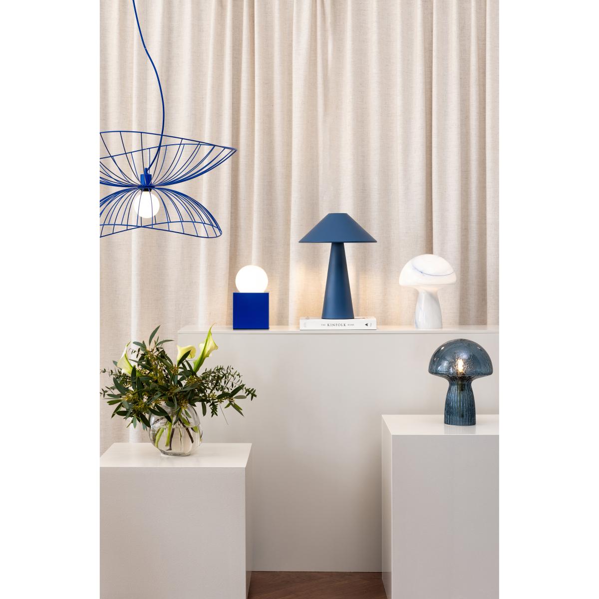 Globen Lighting Fungo Swirl 22 table lamp Blue – image 4