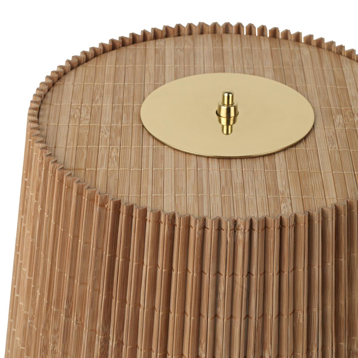 Gubi 9205 table lamp Bambu-brass – image 3