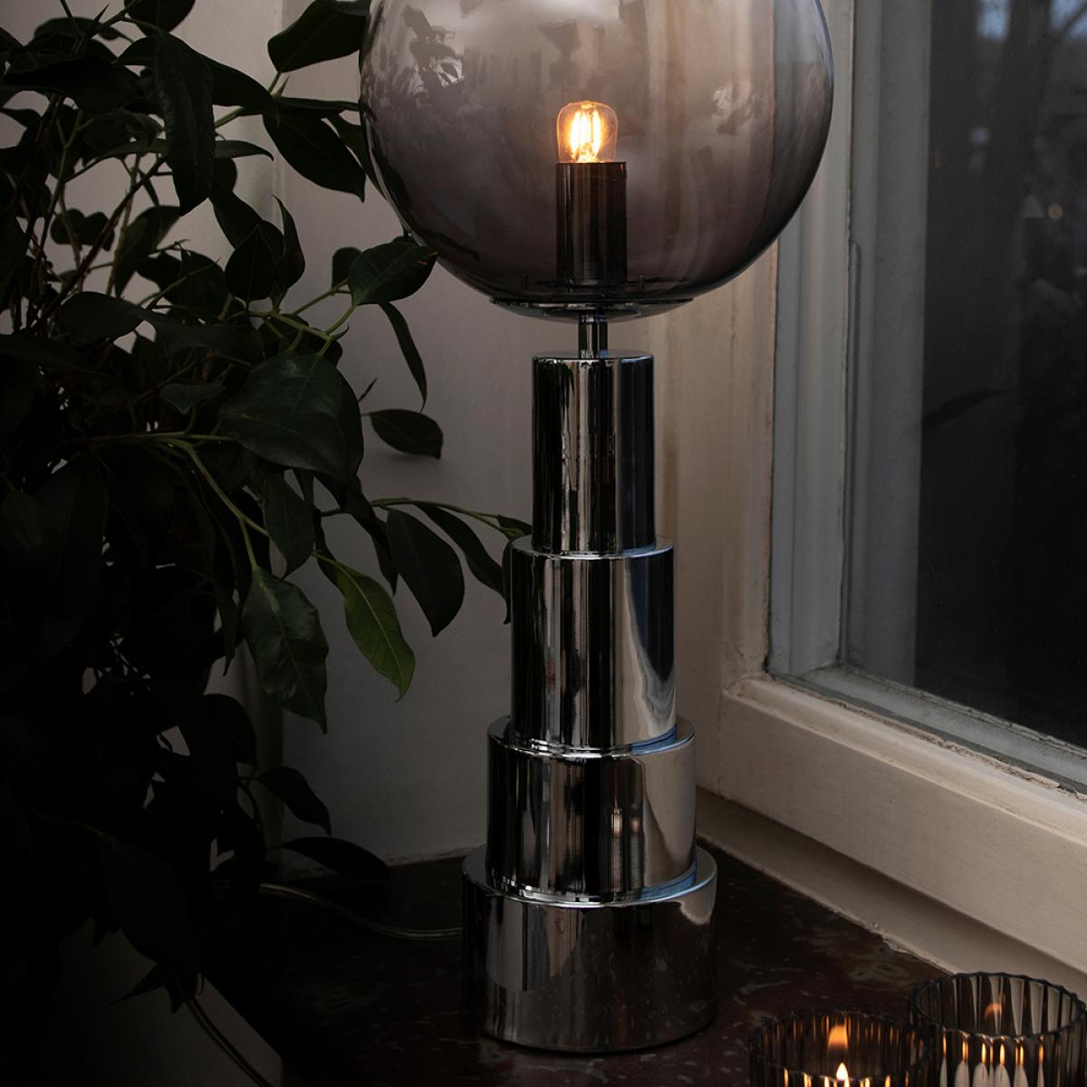 Globen Lighting Astro 20 table lamp Chrome – image 3