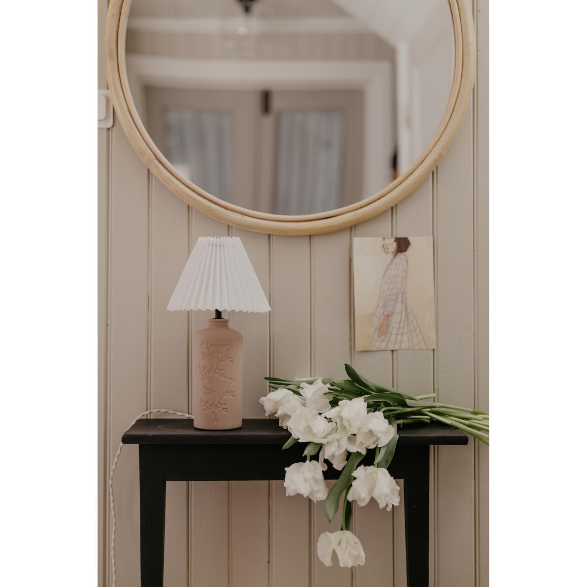 Flora table lamp 39 cm Mud – image 4