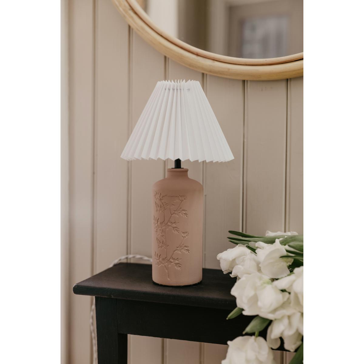 Flora table lamp 39 cm Mud – image 5