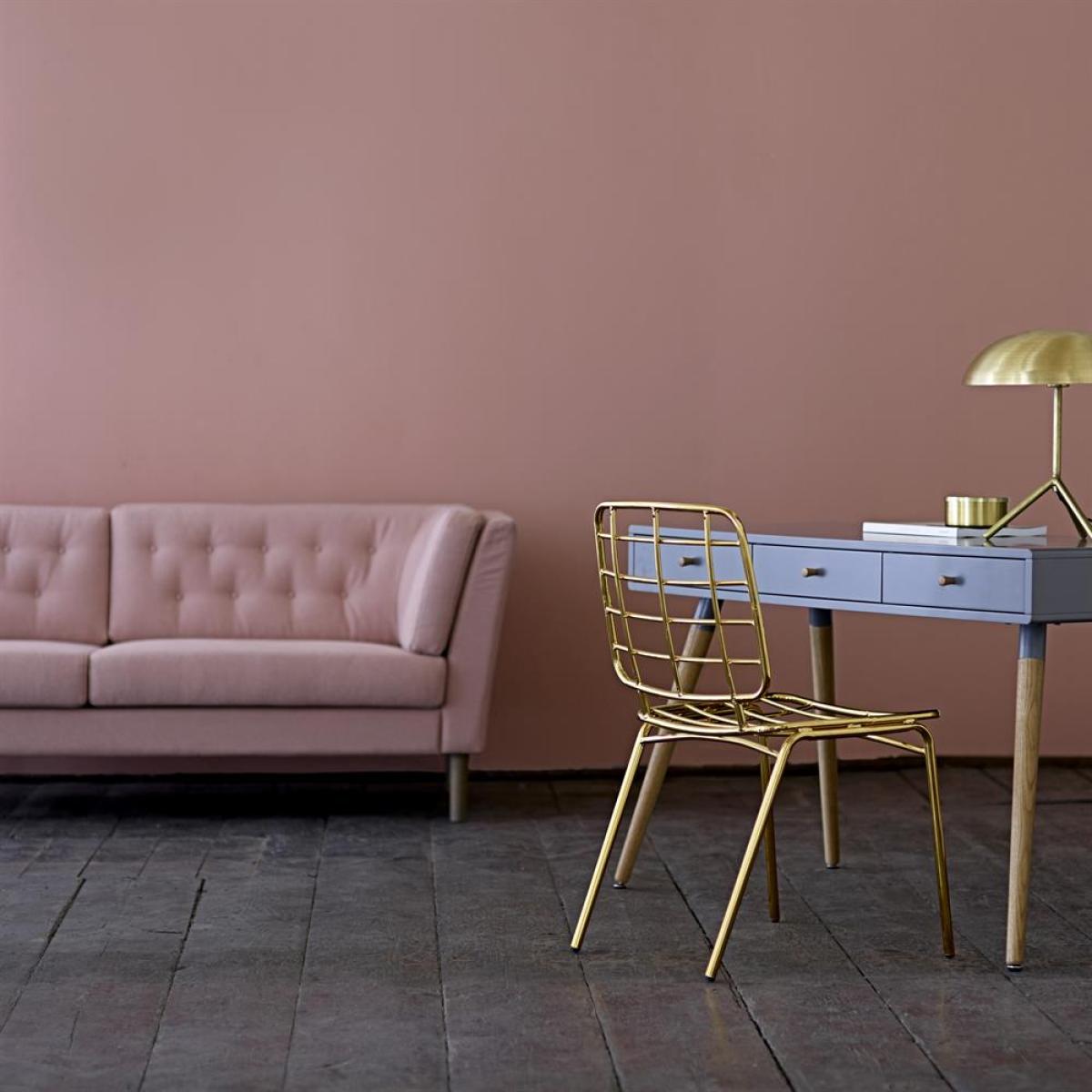 Bloomingville table lamp with stand gold – image 3