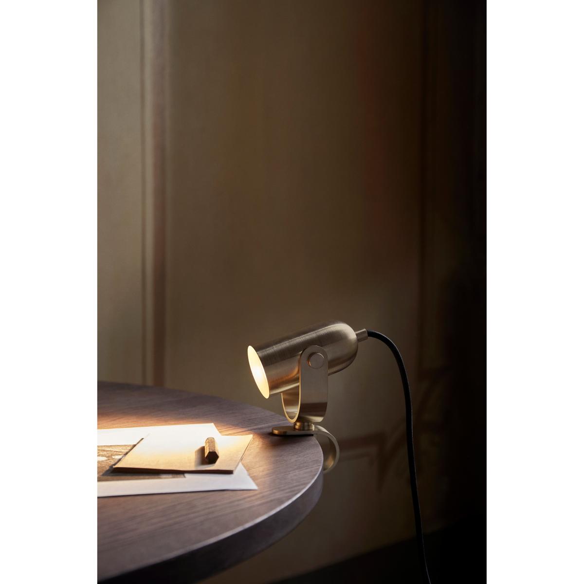 ferm LIVING Ruuvi clamp lamp Ø6x16 cm Brass – image 3