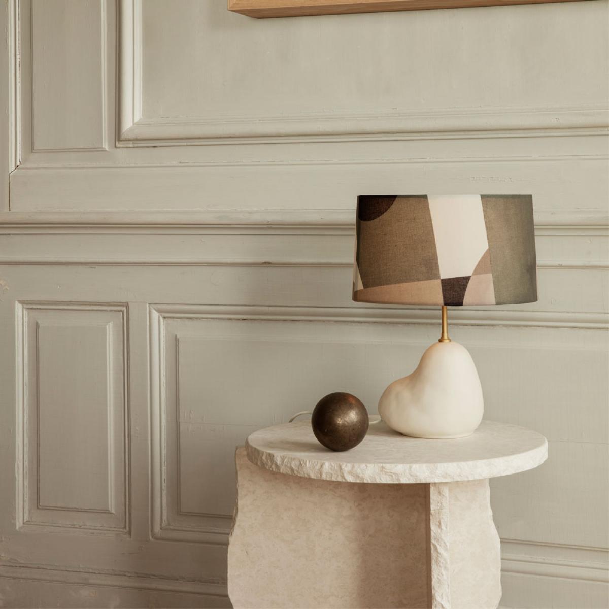 ferm LIVING Hebe Lampfoot Deep blue large – image 3