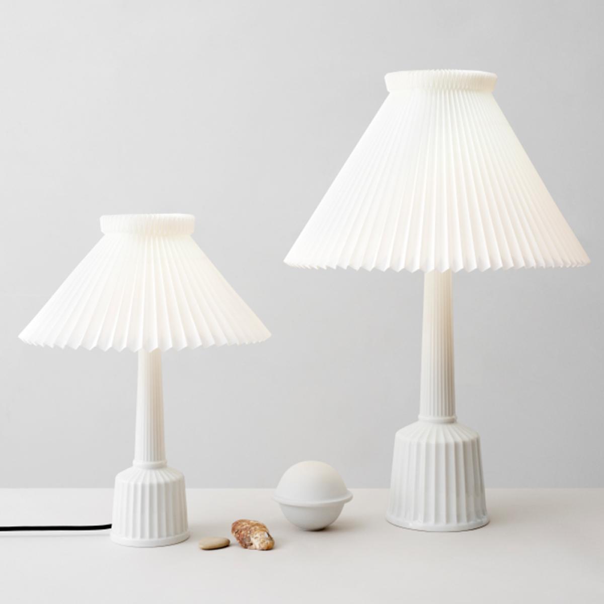 Lyngby Porcelæn Esben klint table lamp White h.65 cm – image 2