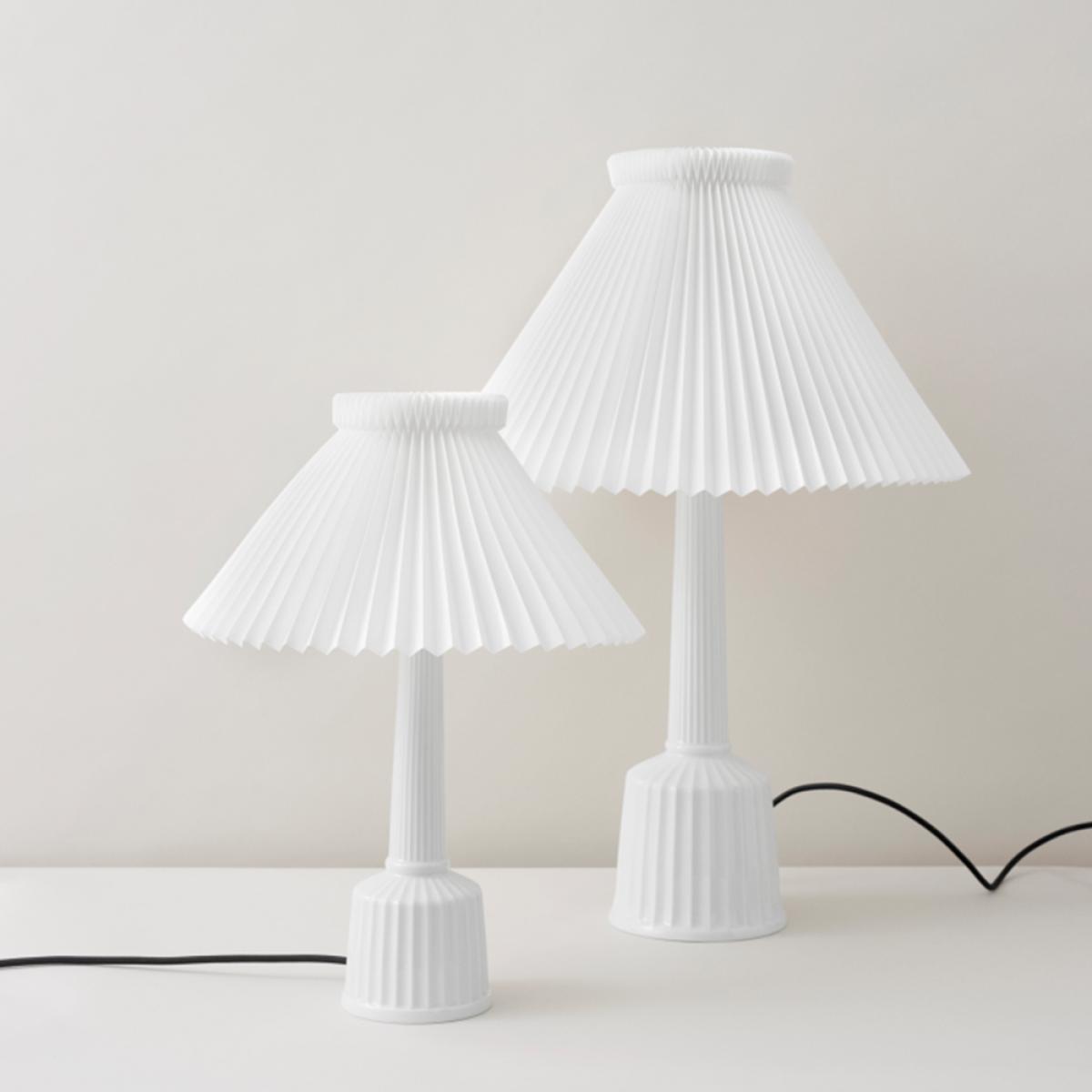 Lyngby Porcelæn Esben klint table lamp White h.65 cm – image 3