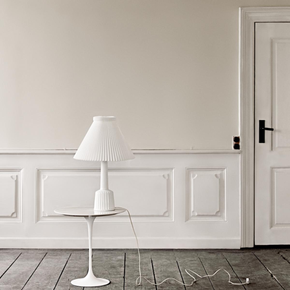 Lyngby Porcelæn Esben klint table lamp White h.65 cm – image 6