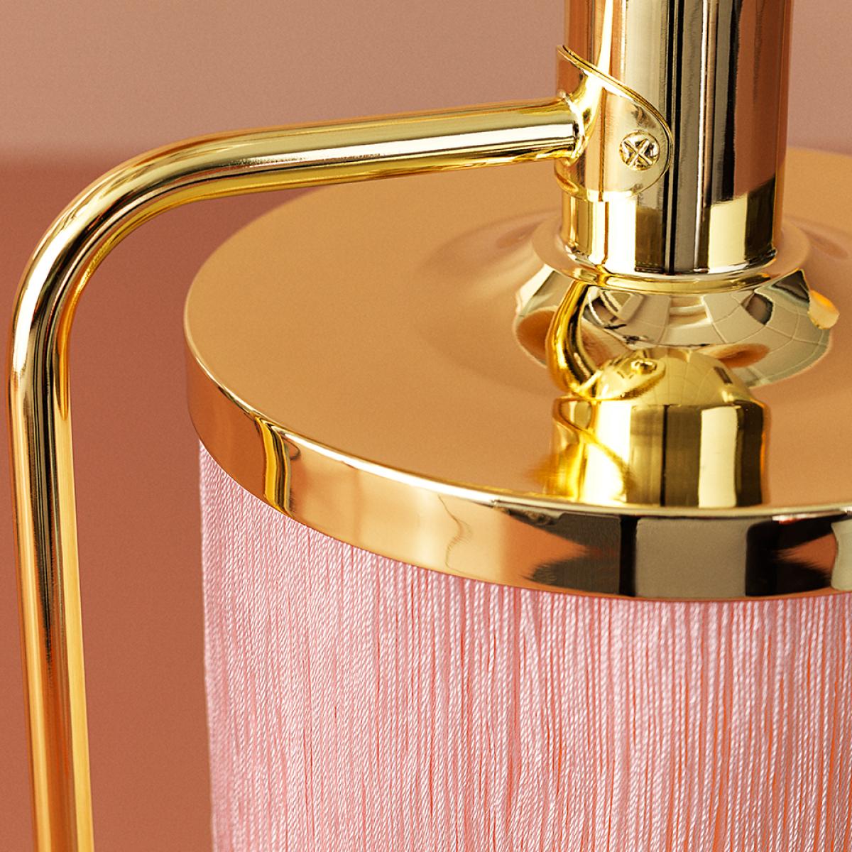Warm Nordic Fringe table lamp Pale pink – image 2
