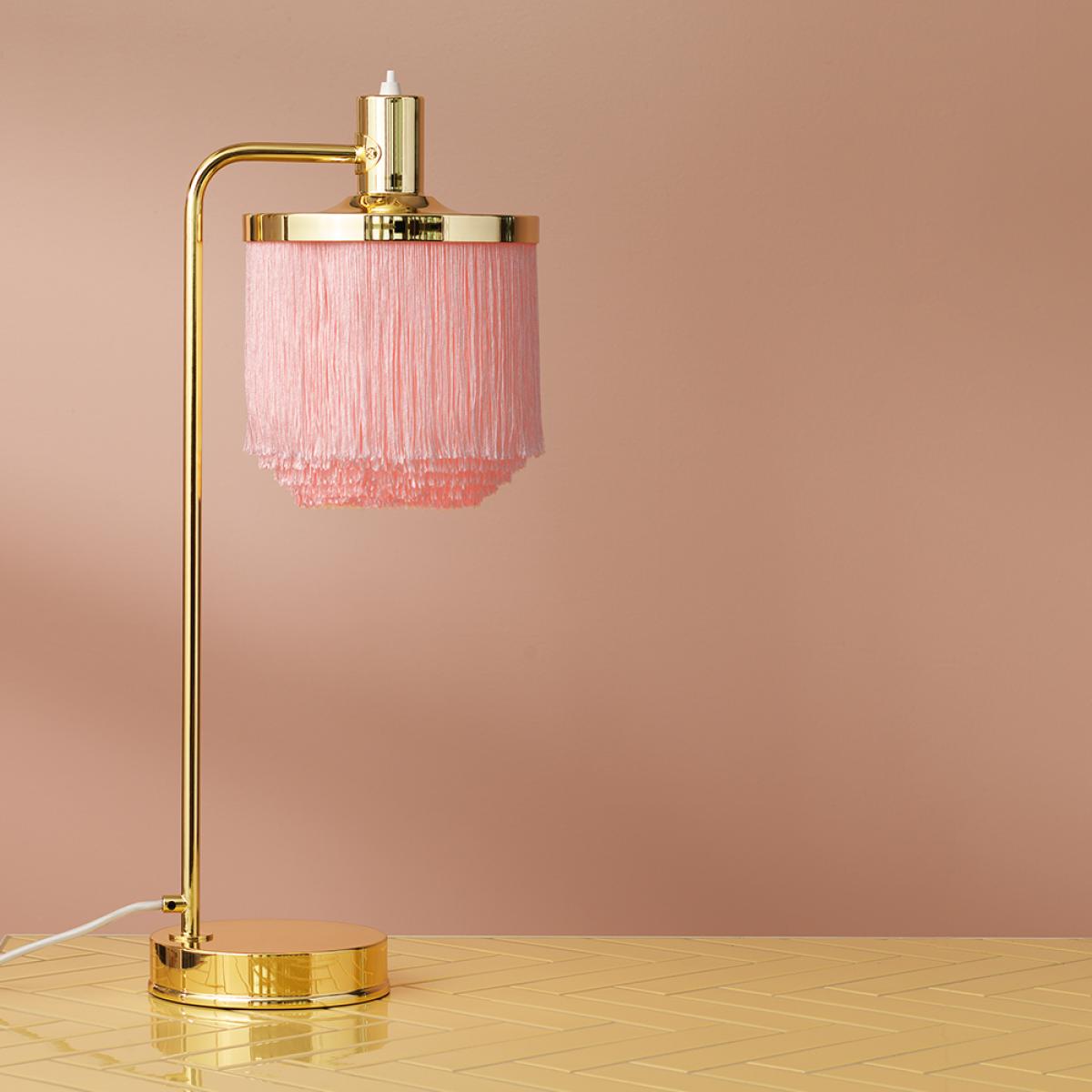 Warm Nordic Fringe table lamp Pale pink – image 3