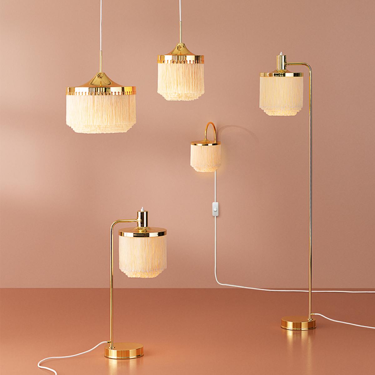 Warm Nordic Fringe table lamp Pale pink – image 6