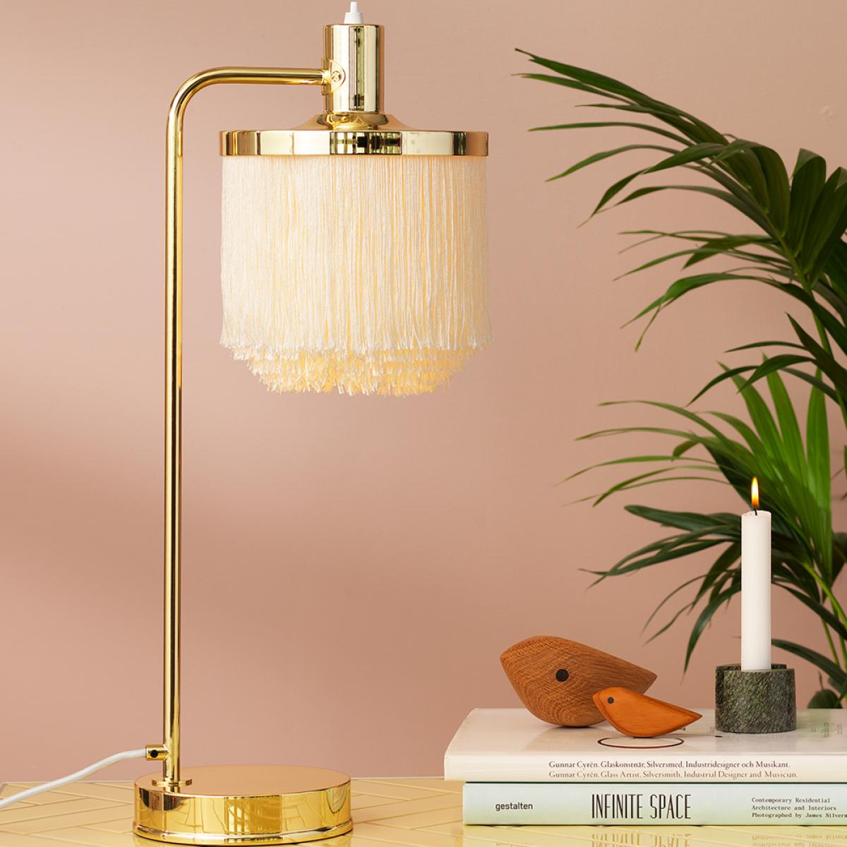 Warm Nordic Fringe table lamp Pale pink – image 7