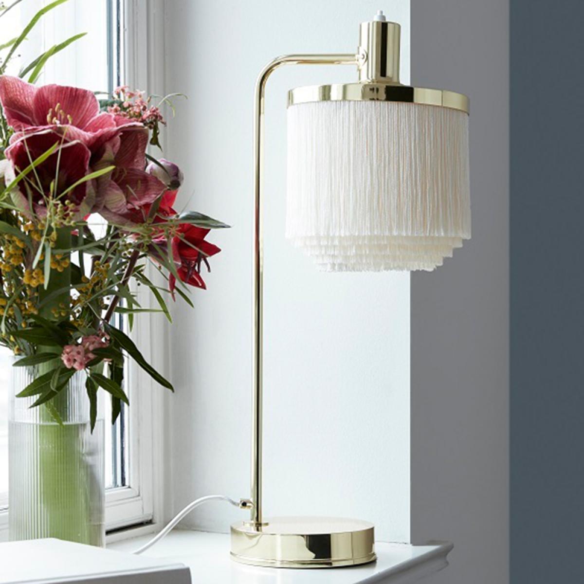 Warm Nordic Fringe table lamp Pale pink – image 10
