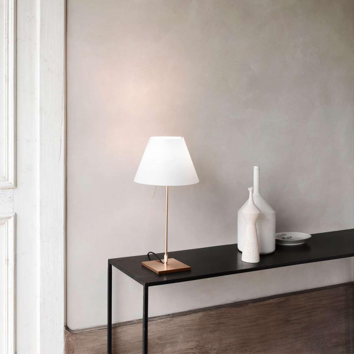 Luceplan Costanzina D13 pi.c table lamp White on-off switch – image 2