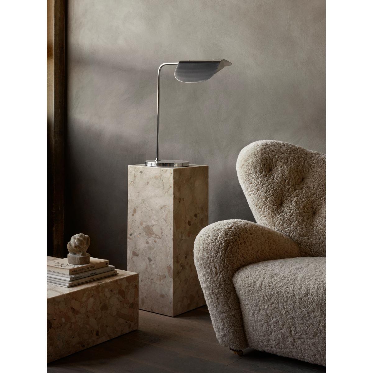 Audo Copenhagen Wing table lamp 56 cm Aluminium – image 4