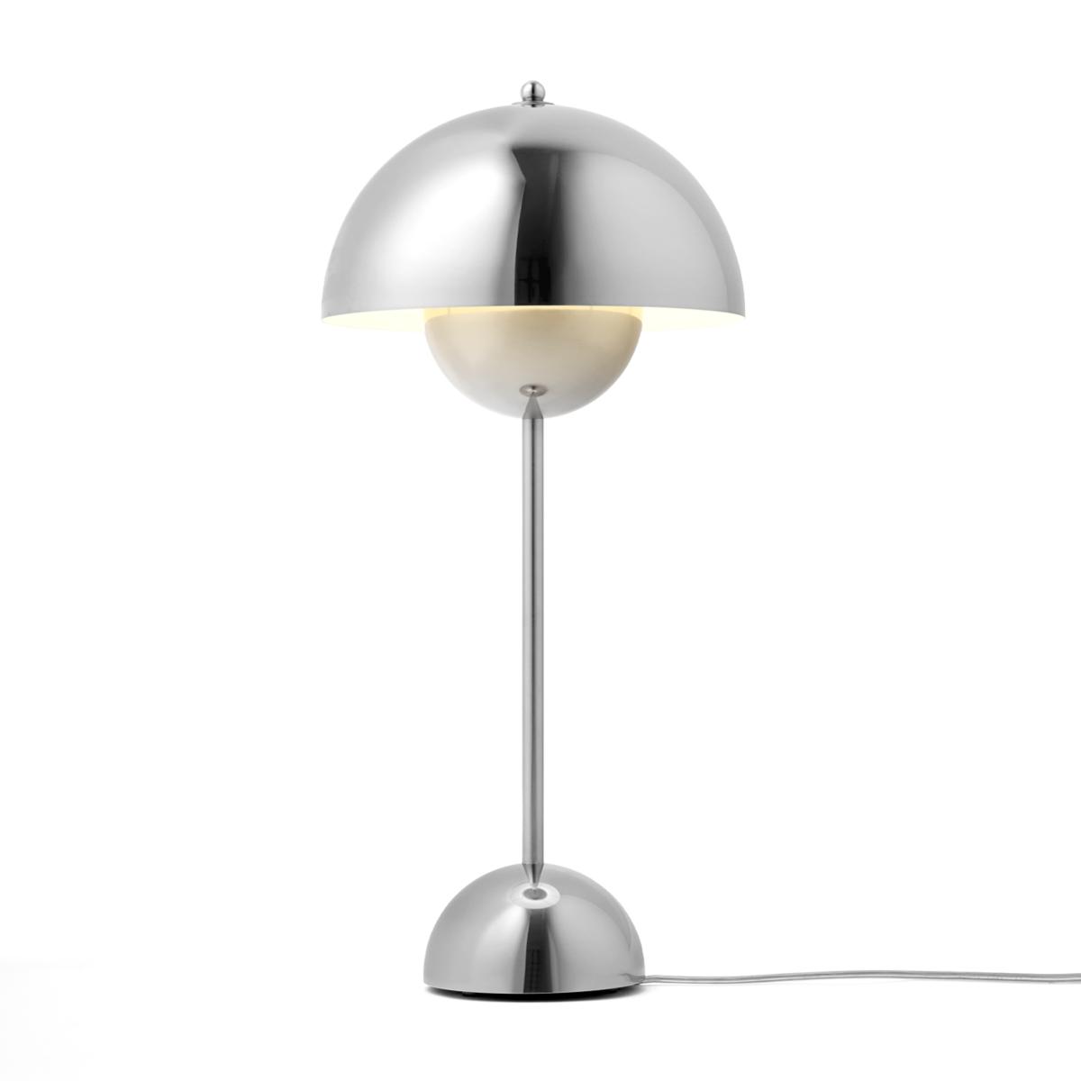 &Tradition FlowerPot VP3 table lamp Chrome-plated – image 3