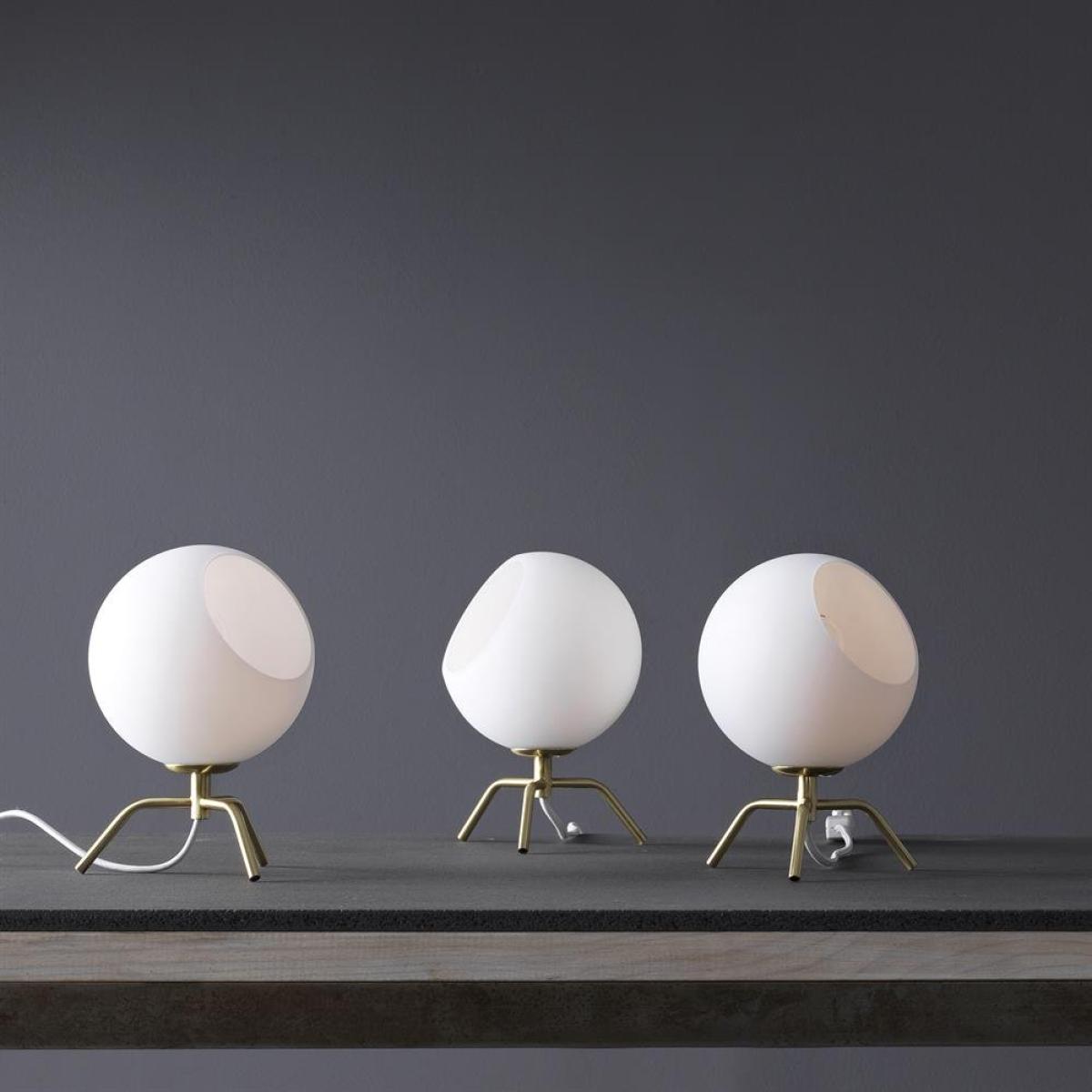 Bug table lamp white-brass – image 2