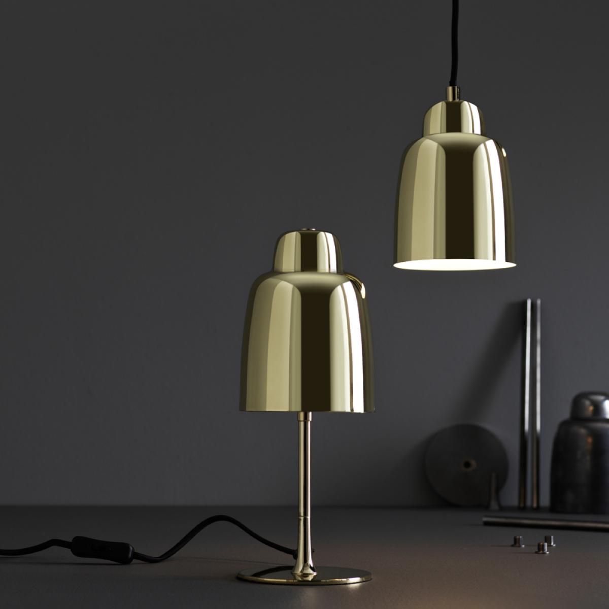 Pholc Champagne 30 table lamp Brushed gold – image 2