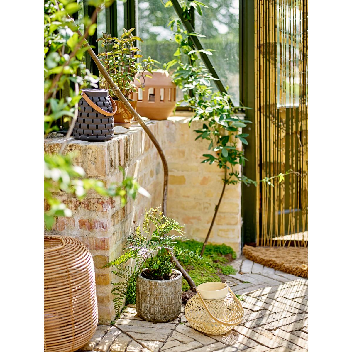 Bloomingville Trellis solar powered lantern 18 cm Black – image 2