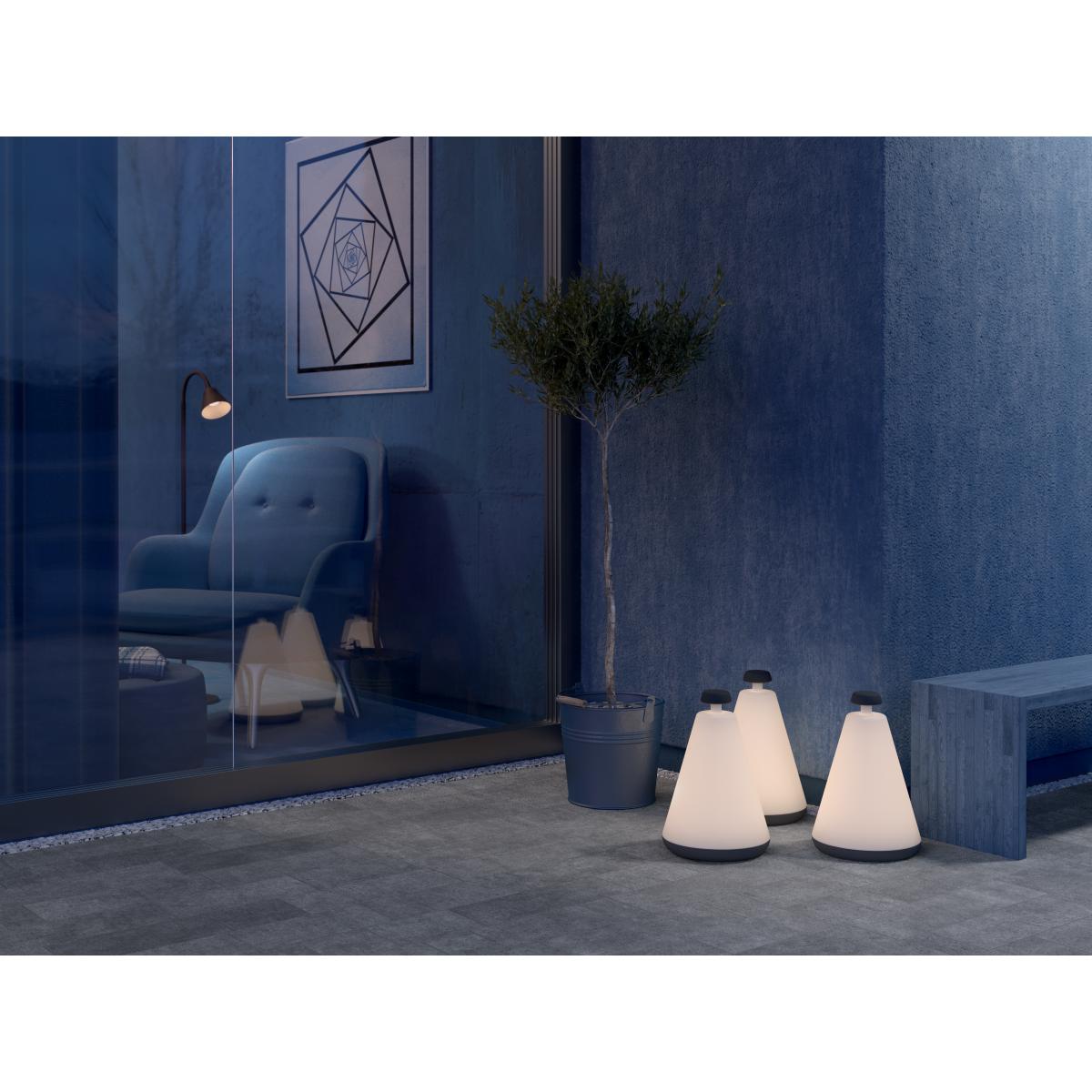 Buoy portable table lamp grey – image 2