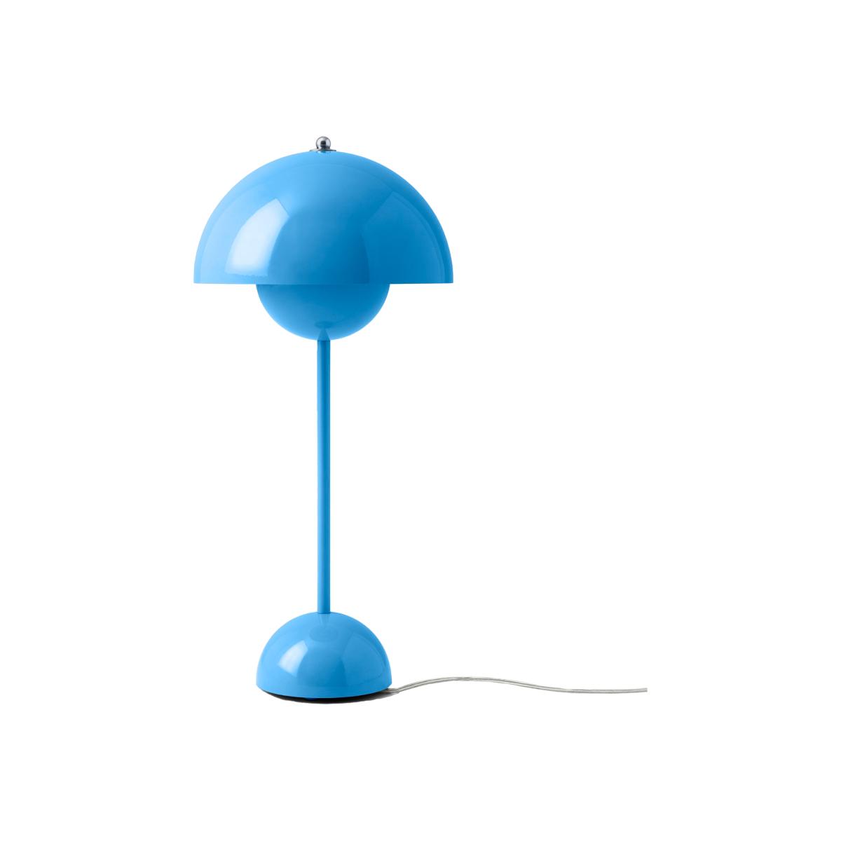 &Tradition FlowerPot VP3 table lamp Swim blue – image 1