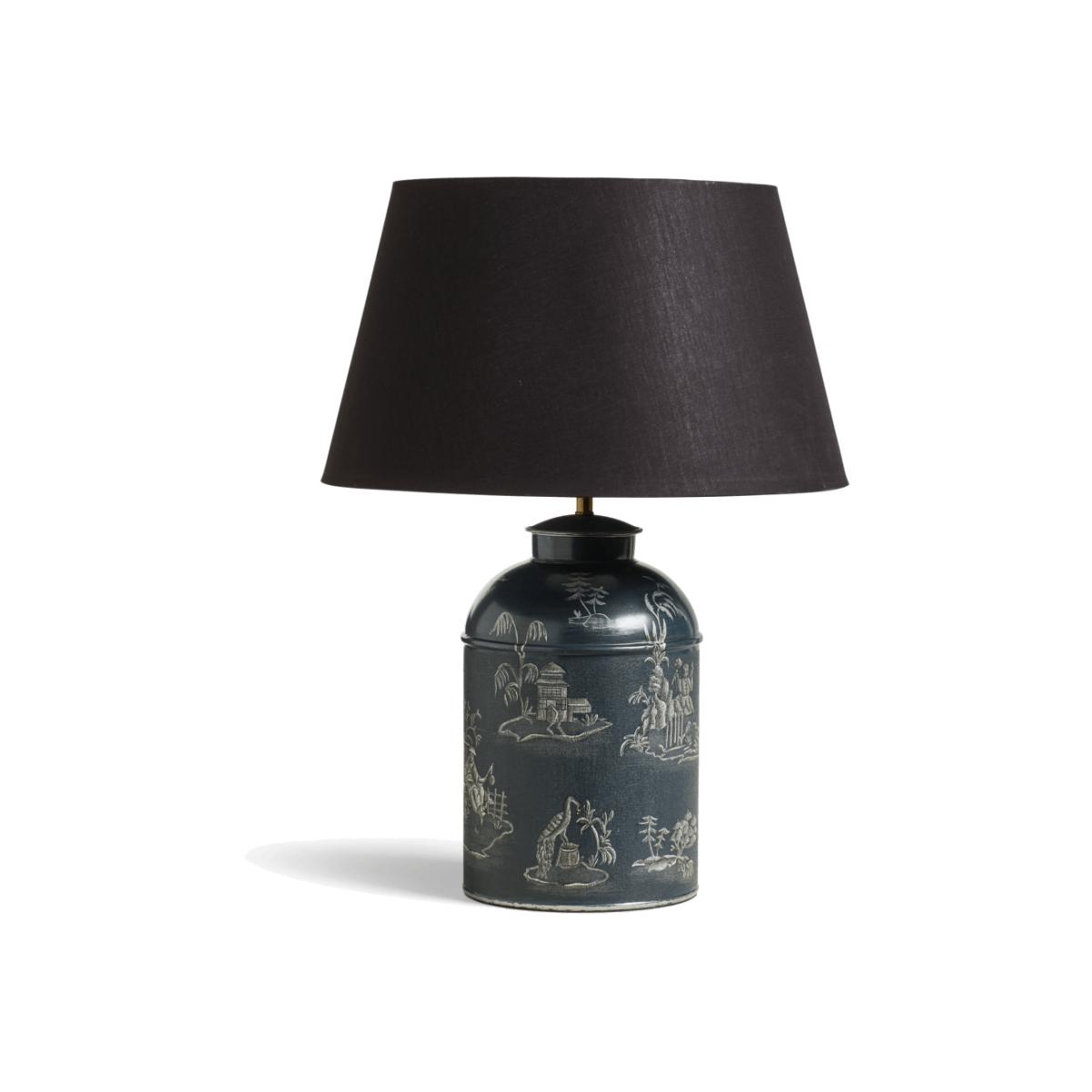 OKA, Gonglin Table Lamp - Petrol, Table Lamps, Iron – image 1