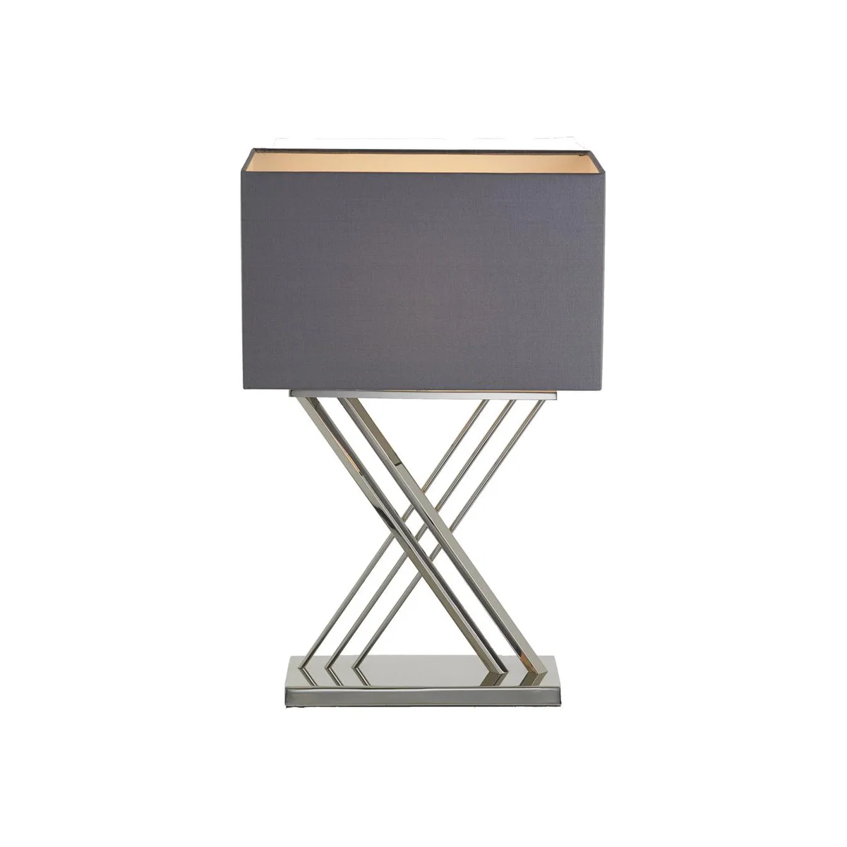 RV Astley Roma Table Lamp Shade Mule Nickel