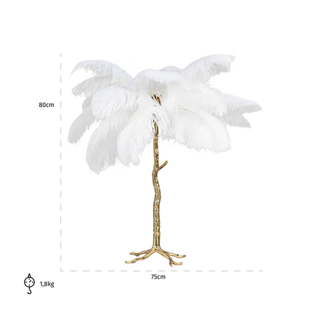 Richmond Upanova White Table Lamp | Outlet – image 2