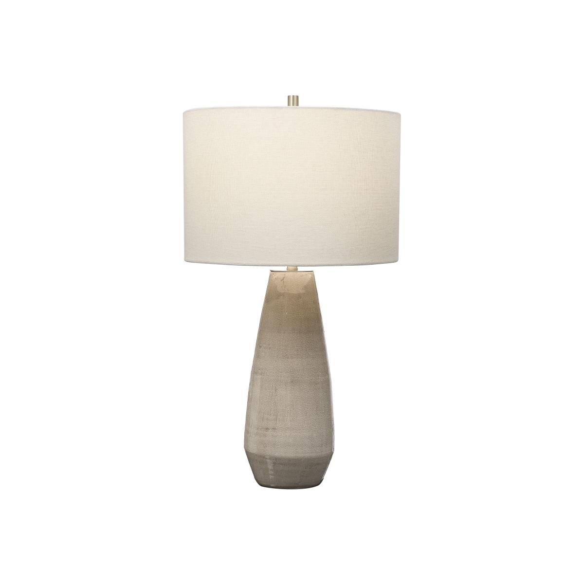 Uttermost Volterra Taupe-Gray Table Lamp – image 1
