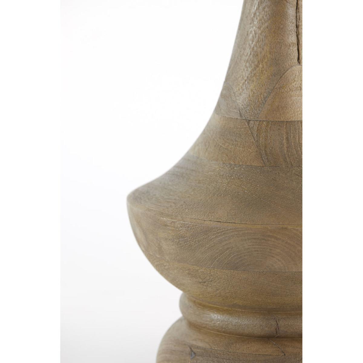 Light & Living Nicolo Table Lamp Base Matt Dark Brown | Outlet – image 5