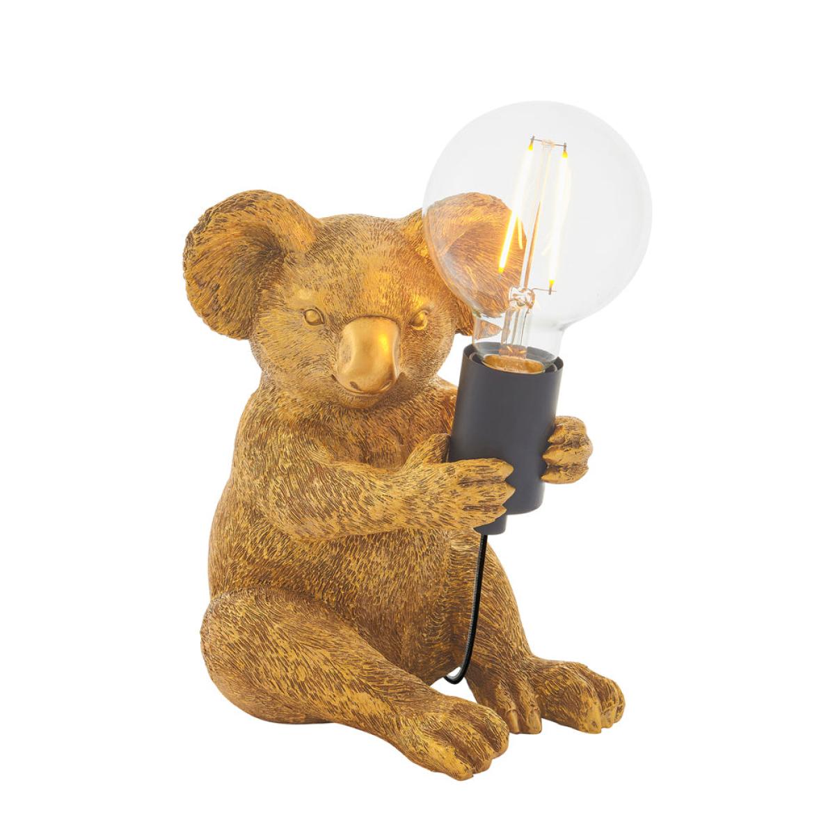 Olivia's Henley Koala Table Lamp in Gold – image 2