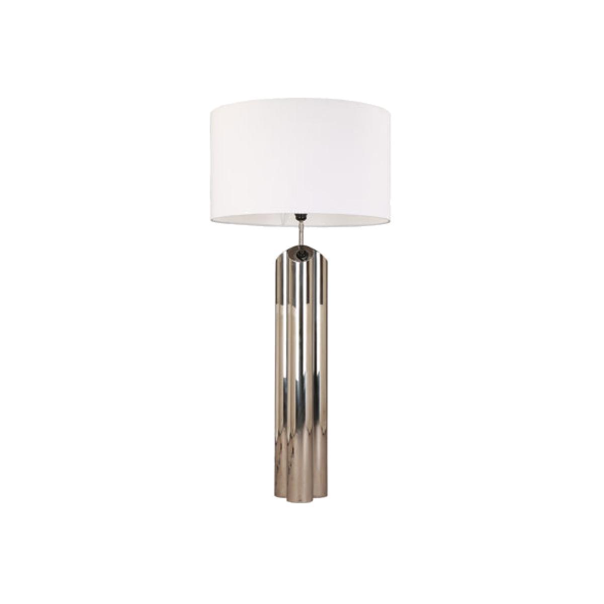 Liang & Eimil Obelisk Polished Stainless Table Lamp – image 1