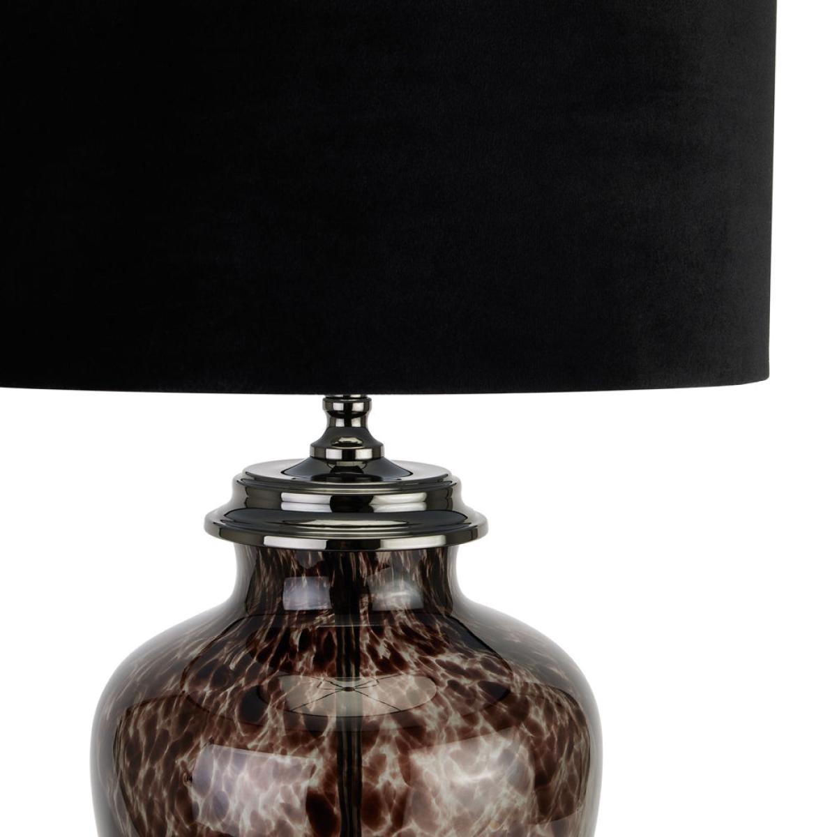 Hill Interiors Black Dapple Perugia Lamp – image 3